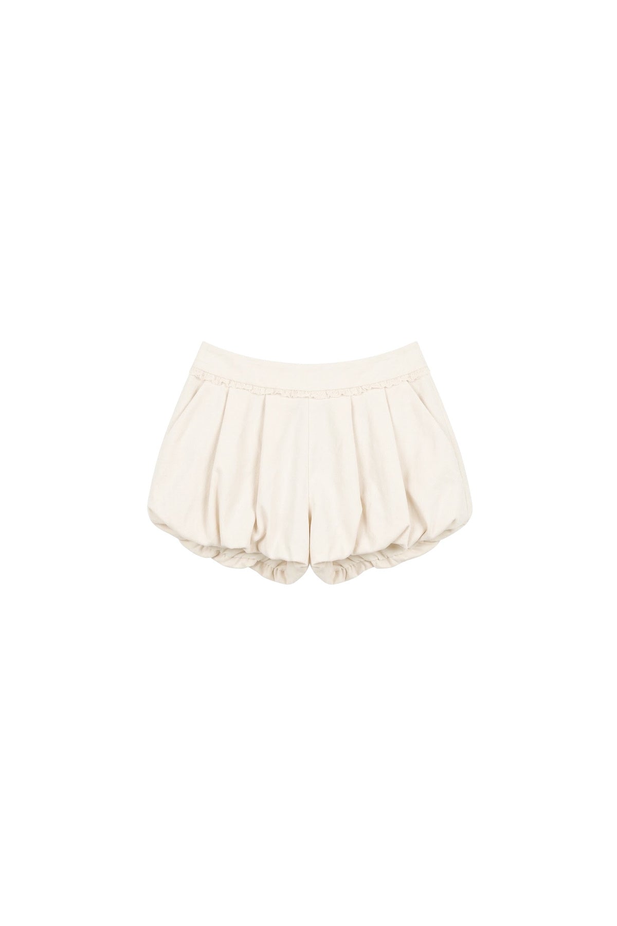 Ruffled Knit Cardigan Printed Lace Camisole Suede Shorts Set-Up