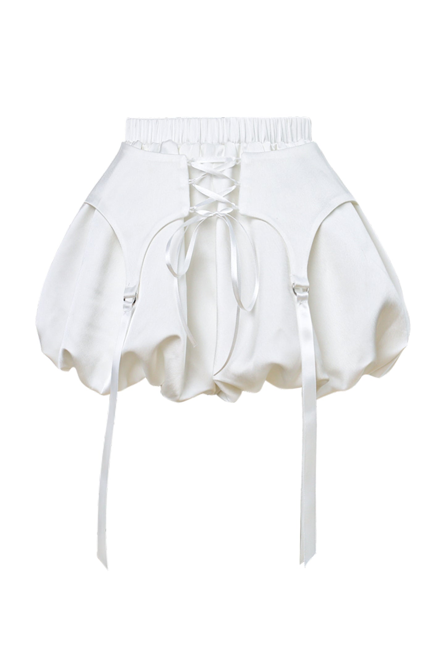 Satin Lace Fishbone Top Set-Up