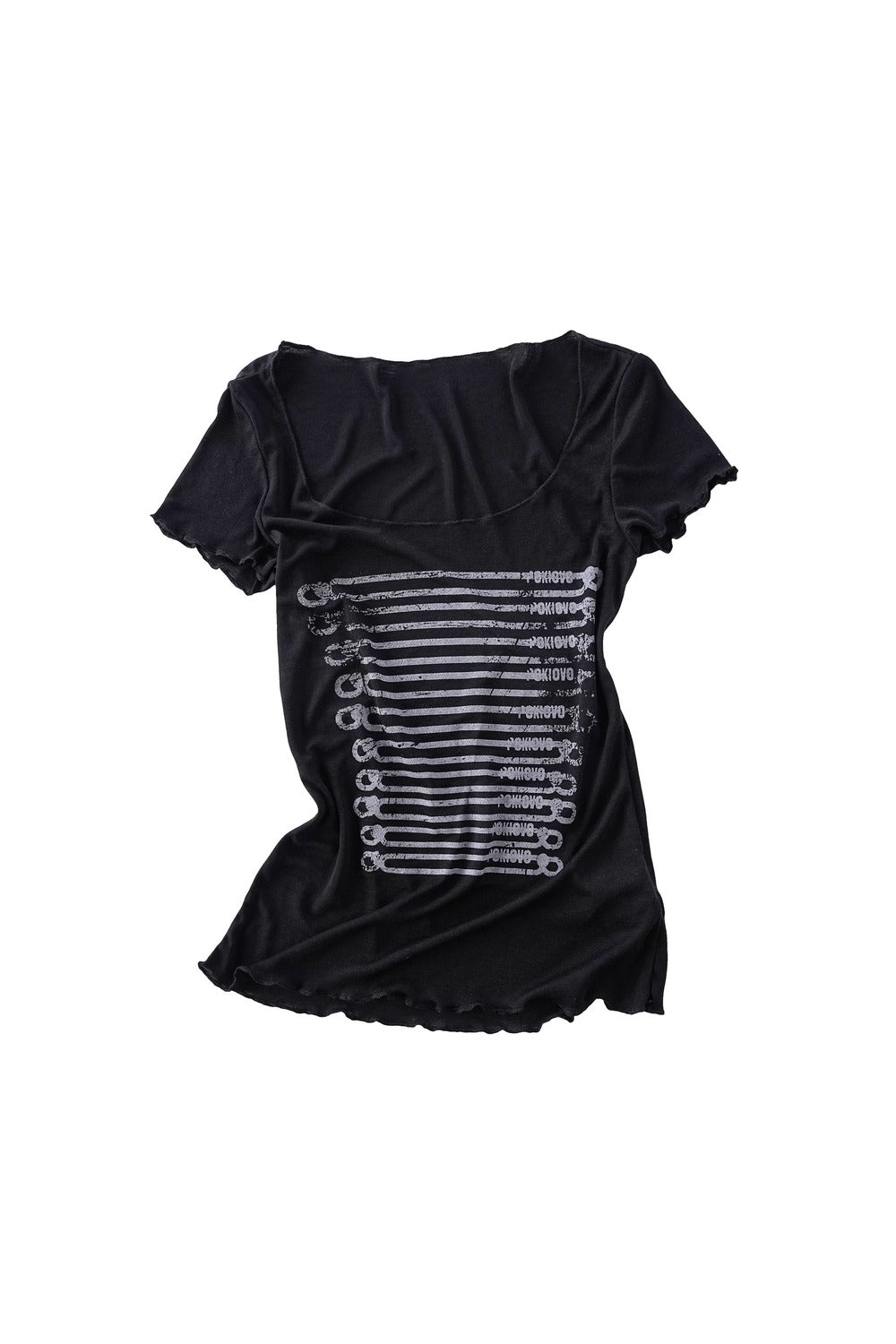 Camiseta con estampado retro americano