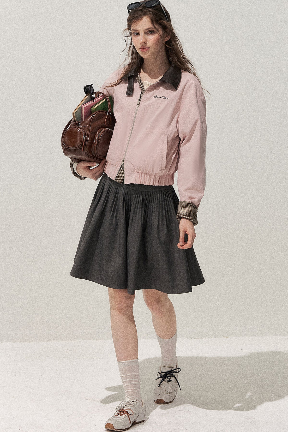 Reversible Houndstooth Jacket