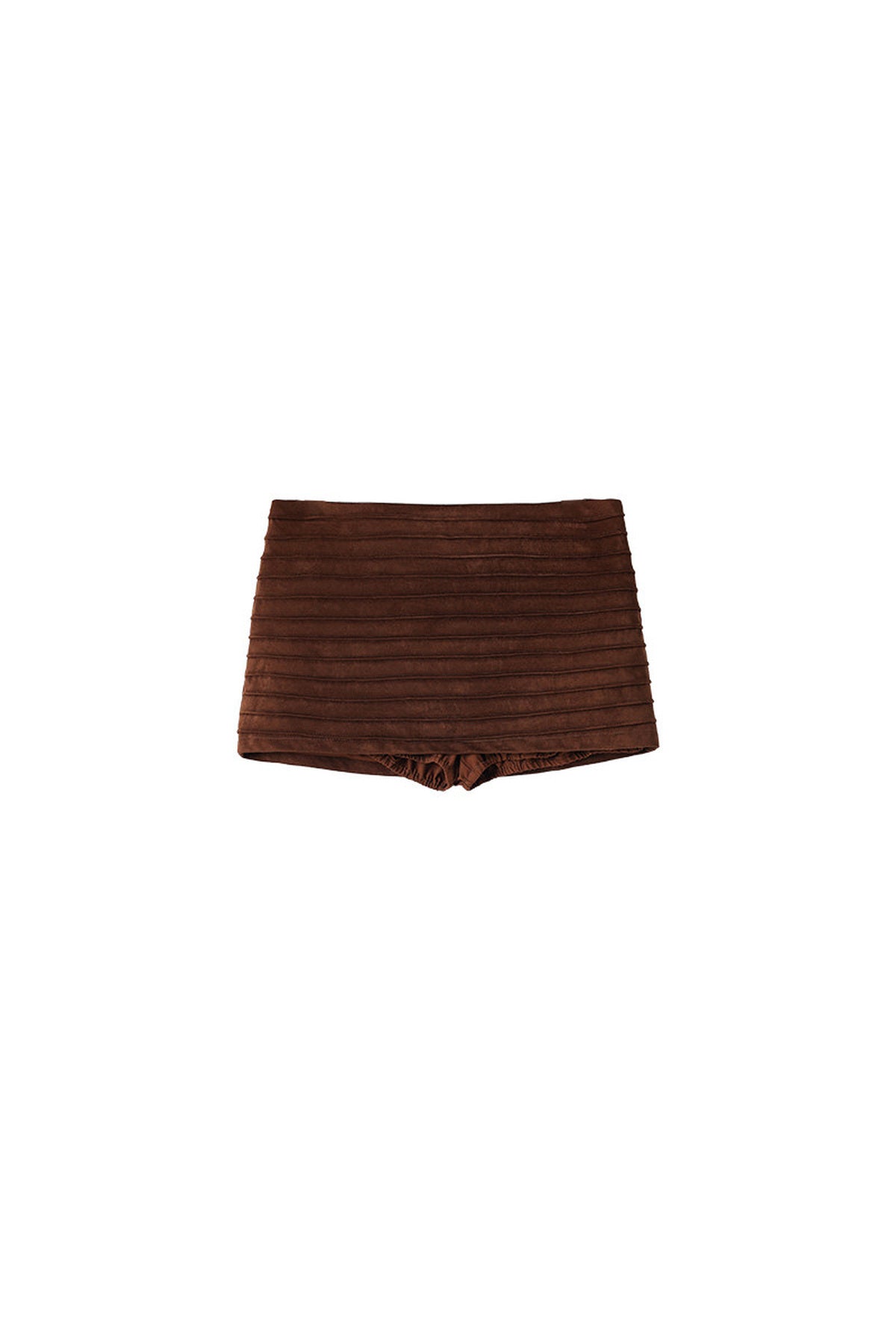 Multi-Layered Pleated Elastic Bodycon Skirt