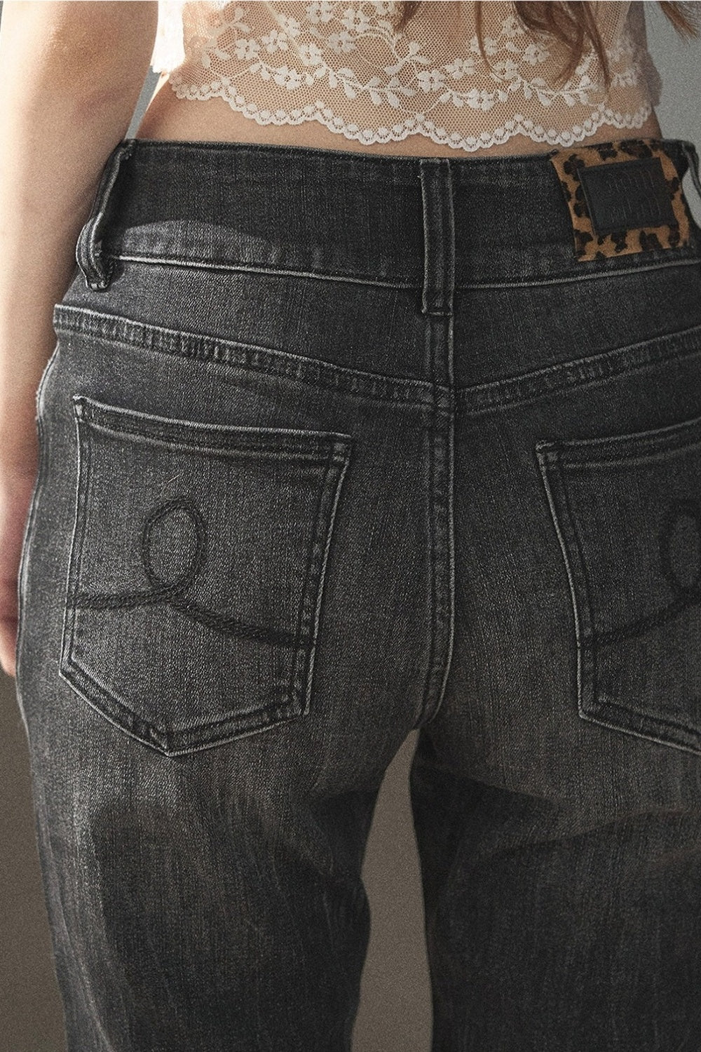 American Retro Slightly Flared Jeans
