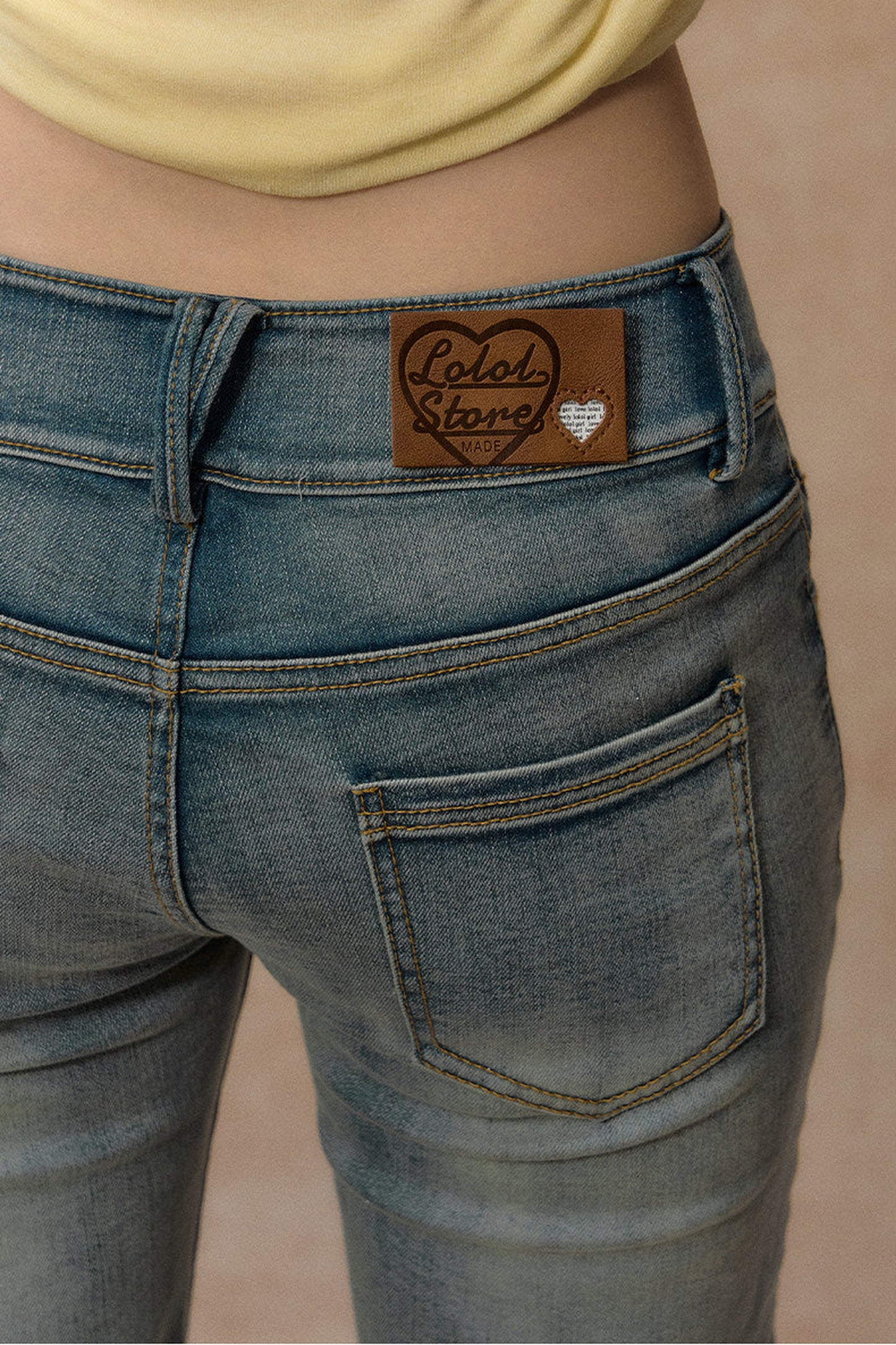 Moonlight Sparkle Flared Jeans