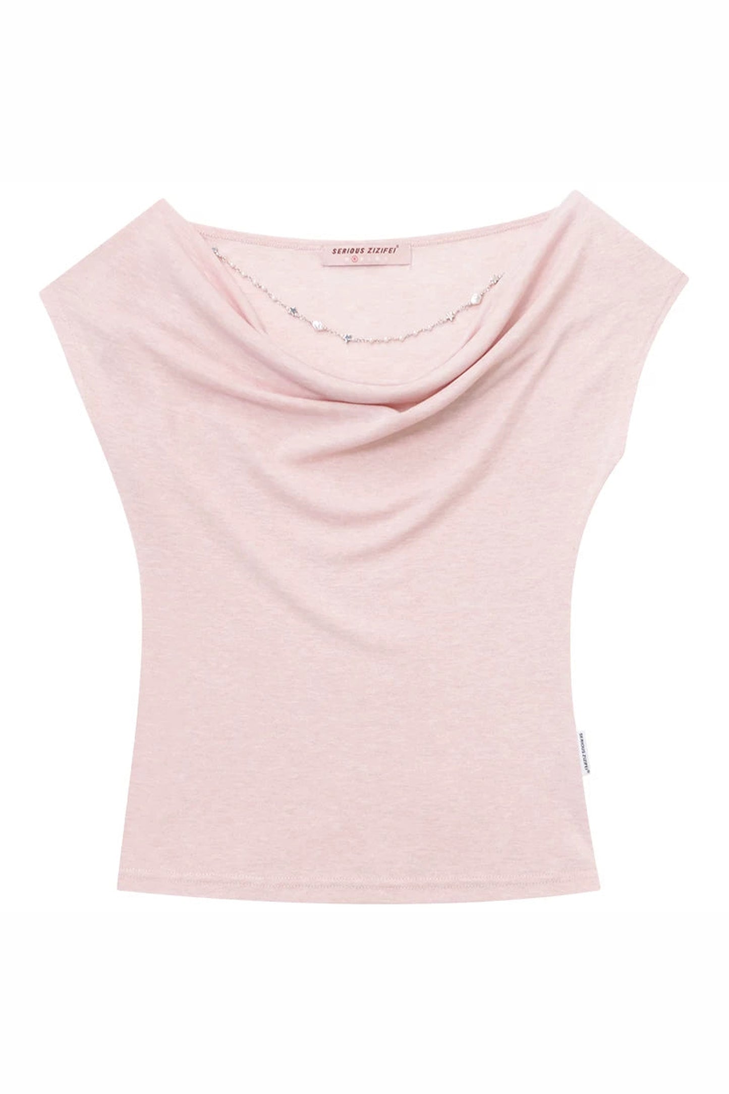 Peach Pink Chain T-Shirt