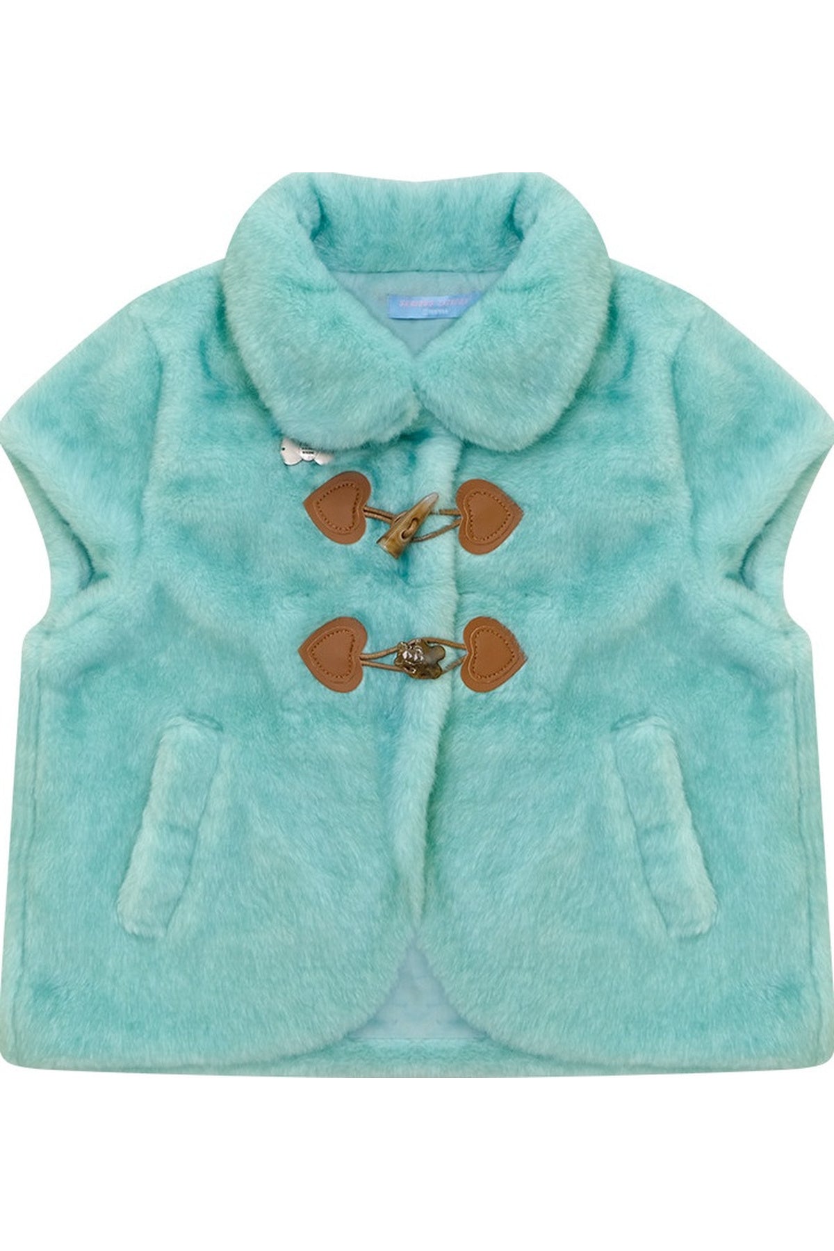 Toggle Button Lamb Wool Vest