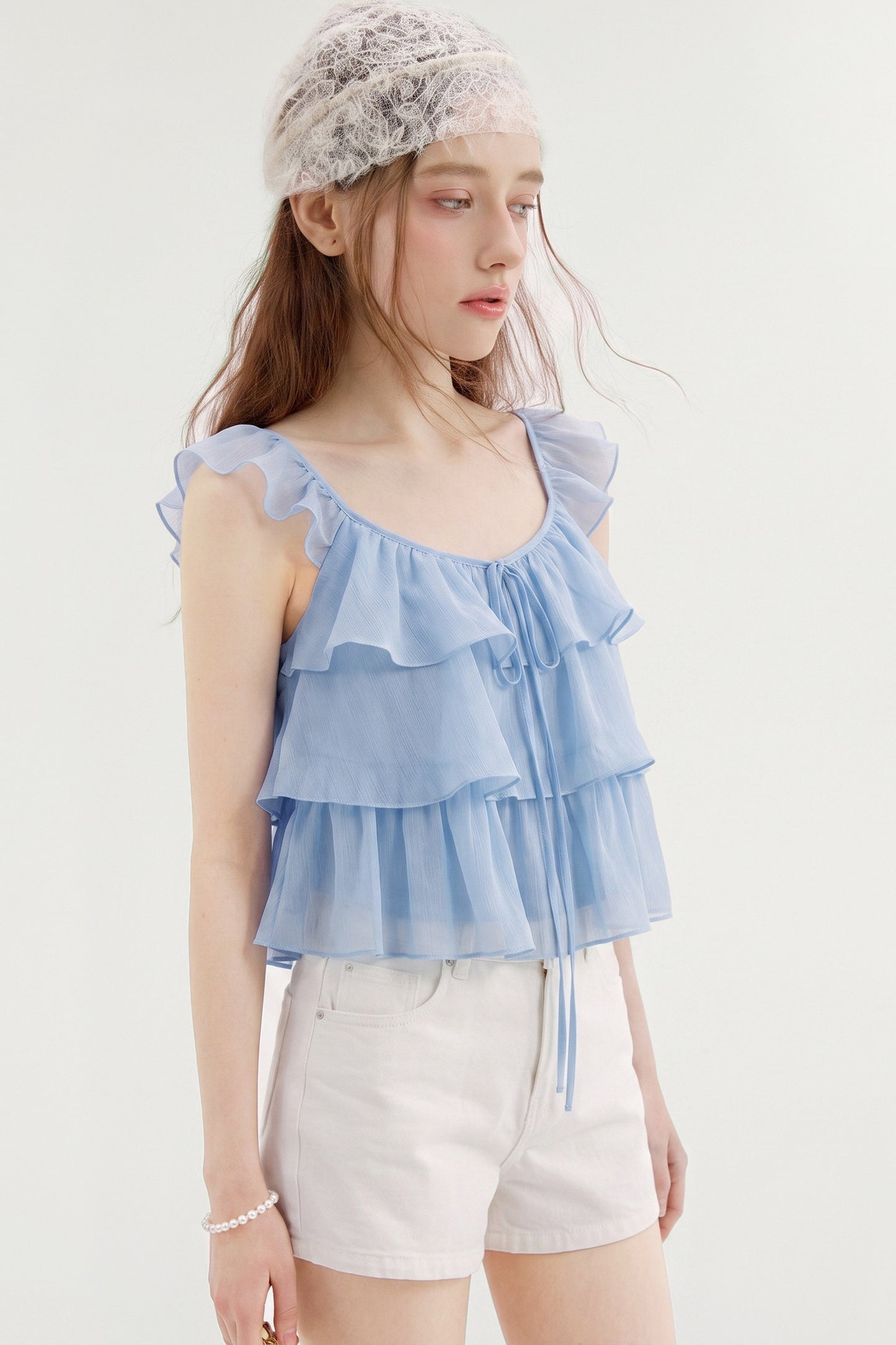 Ruffle Off-Shoulder Top