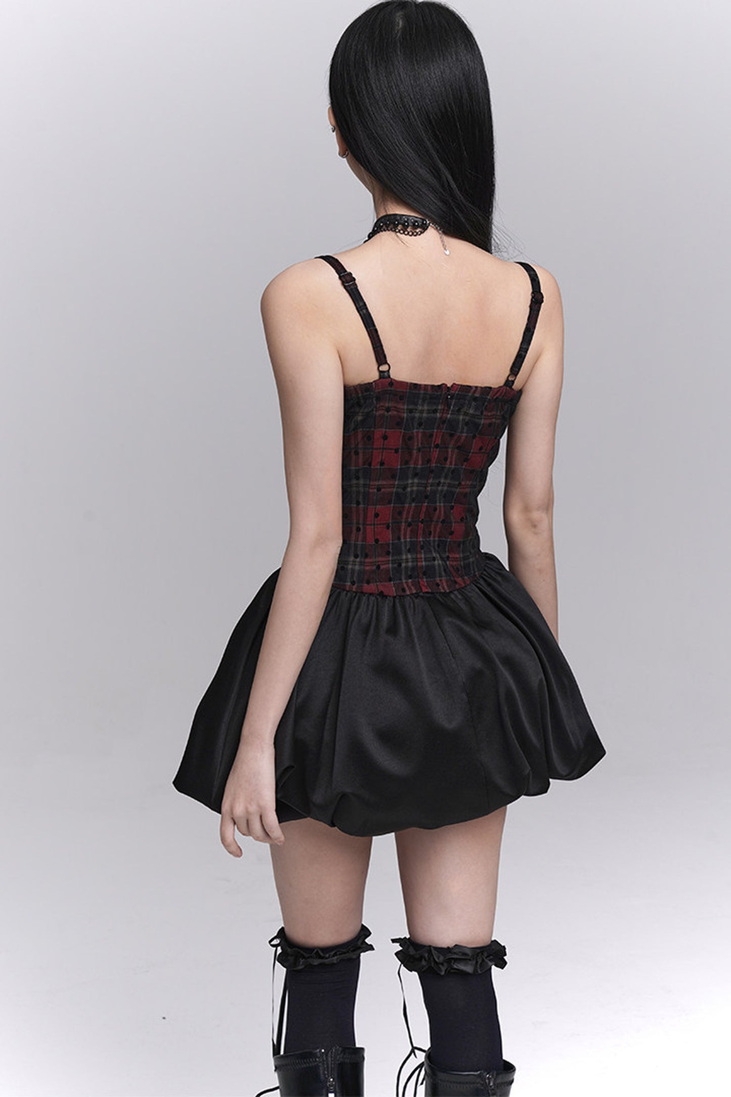 Red and Black Ballet Dress