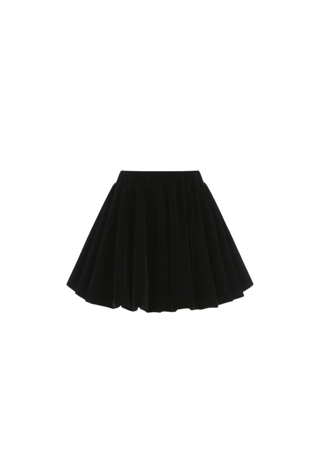 Pink Woolen Coat and Black Skirt Set-Up