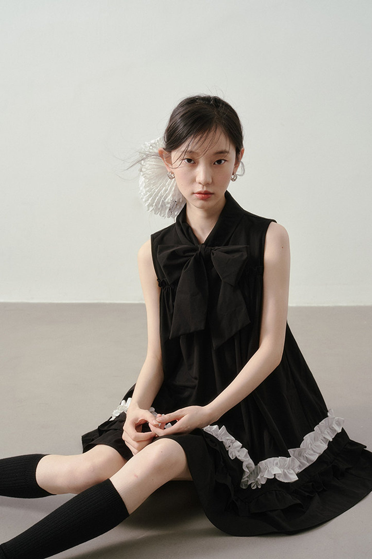 Hepburn Black Lace Dress