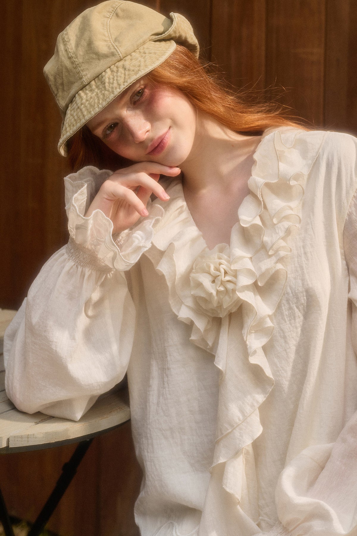 Tencel Cotton Lace Trim Set