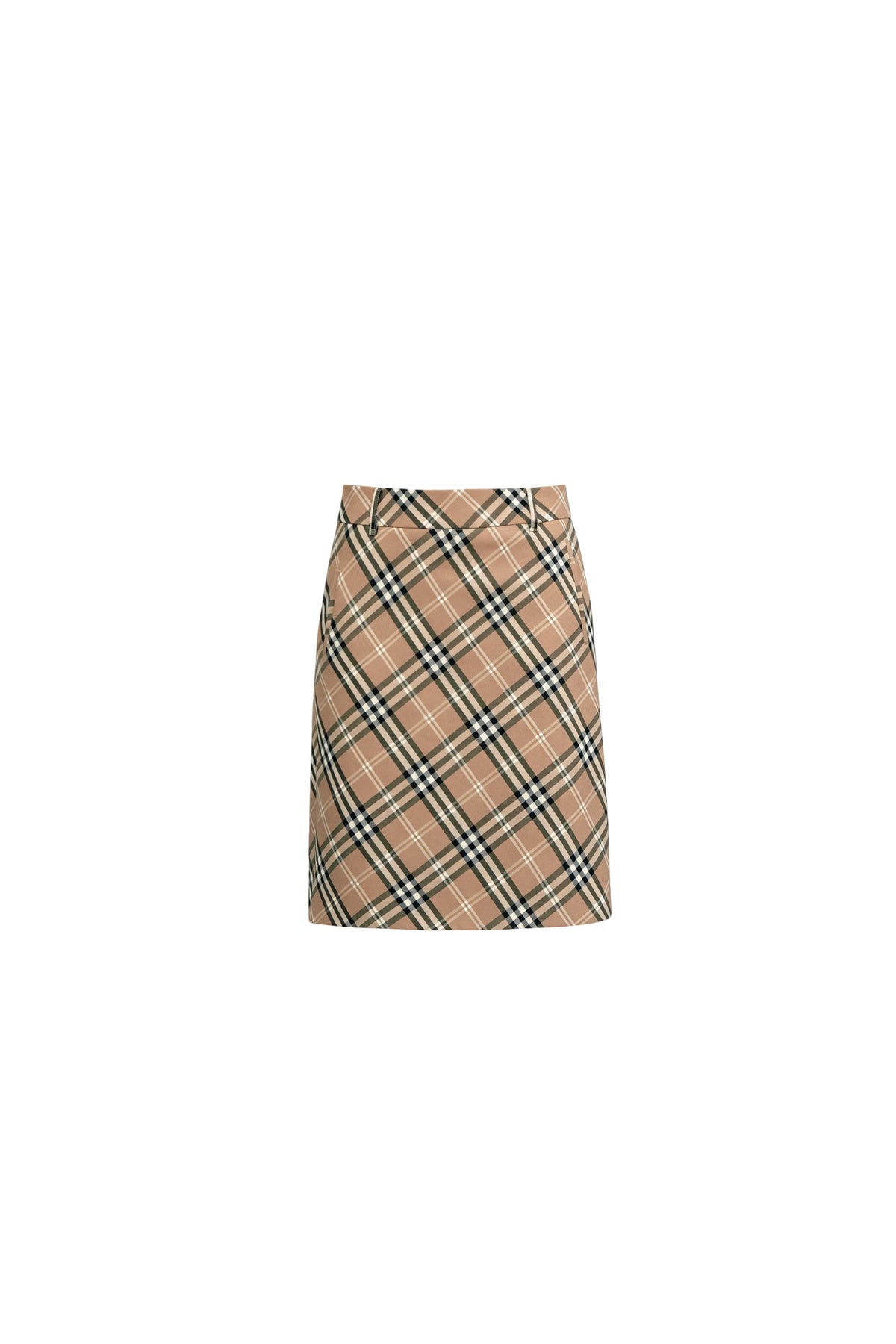 College Style Retro Plaid Skirt