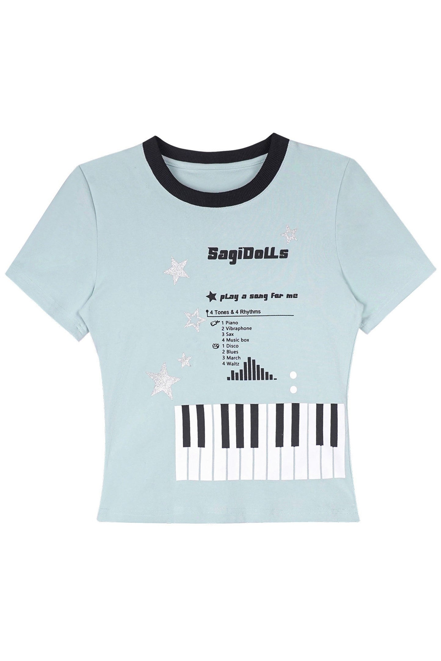 Two-Tone Millennium Music Top