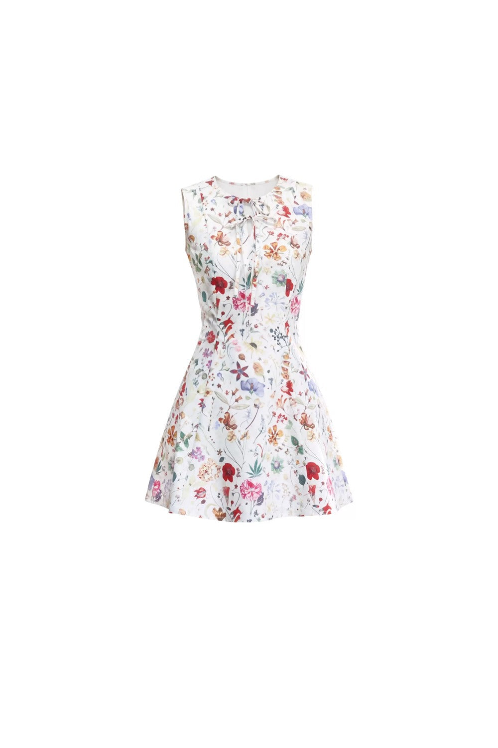 Pastoral Floral Cotton Dress