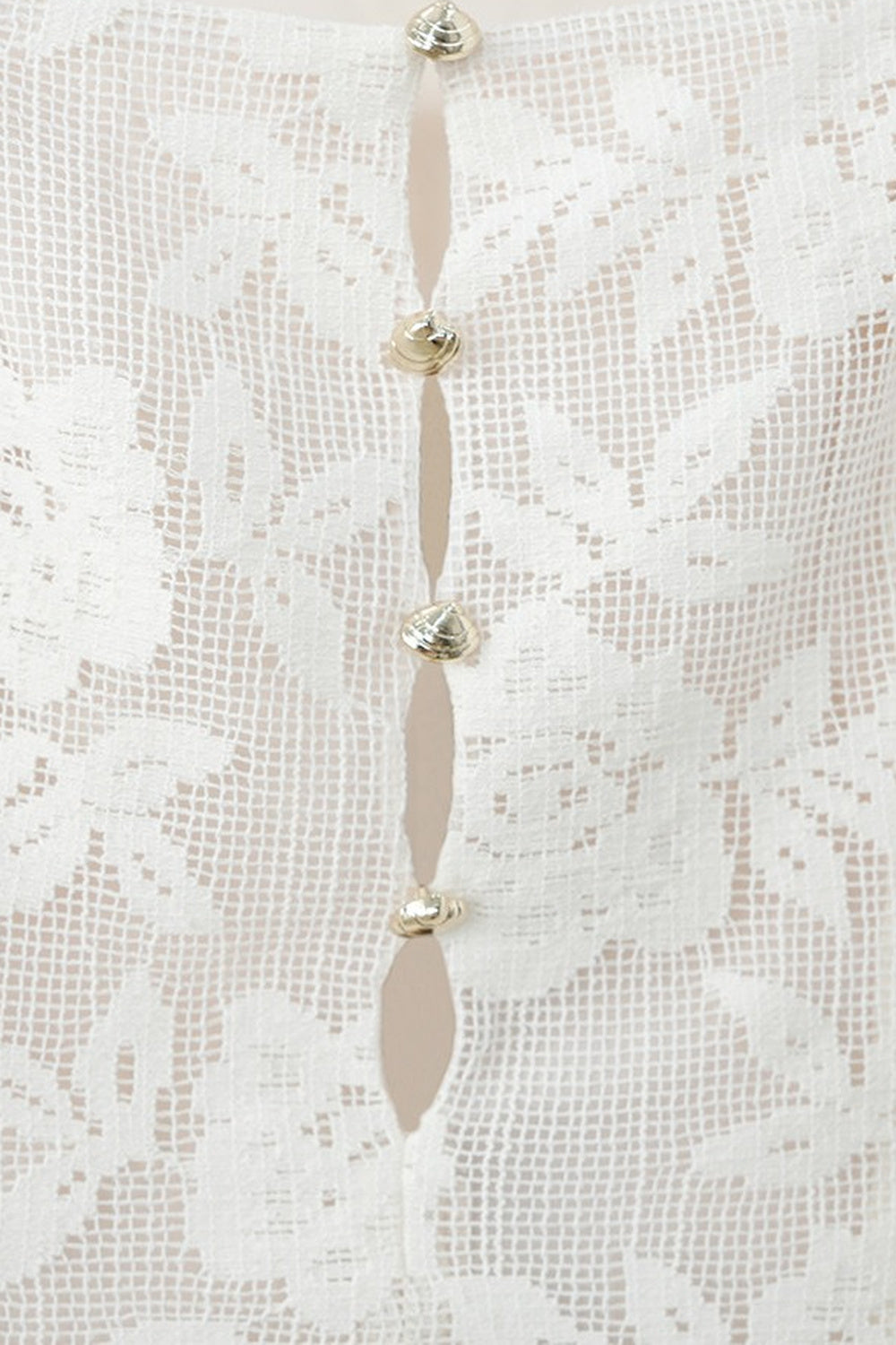 French Lace Hollow-Out Dress