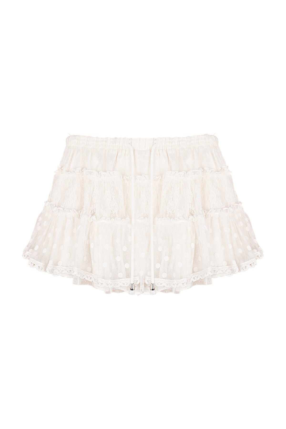 Ensemble pull à nœud et jupe en mesh