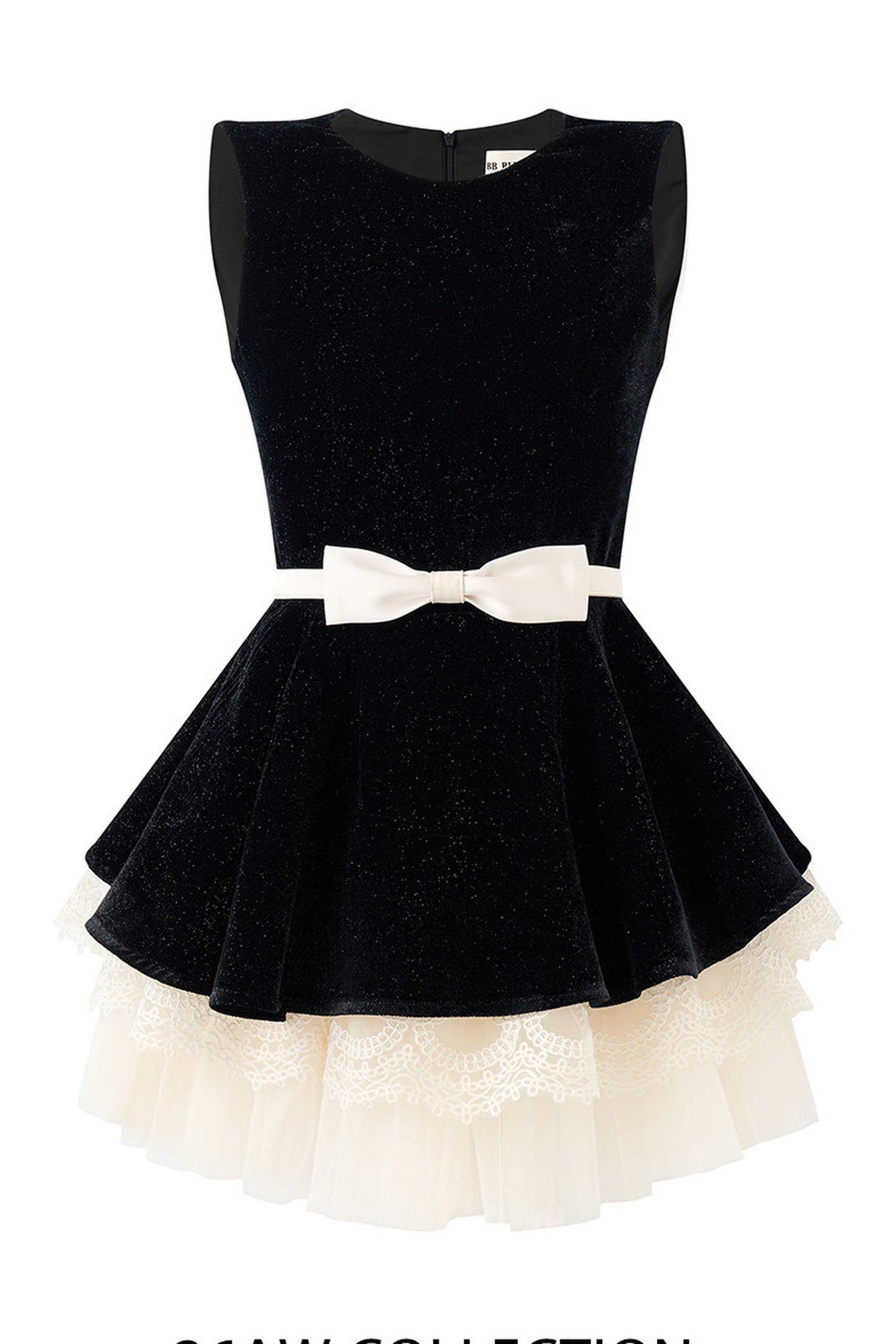 Shimmering Hepburn Style Velvet Princess Dress