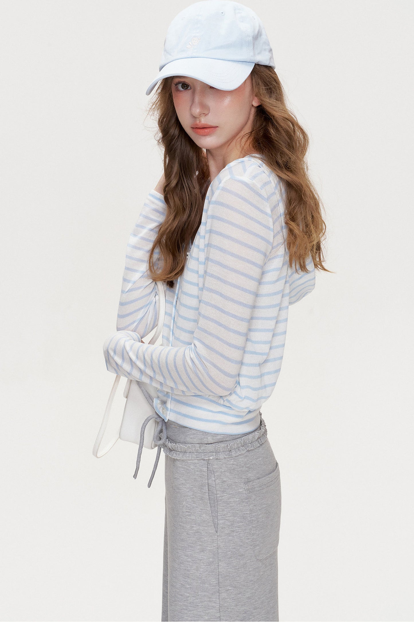 Cross V-Neck Layered Top