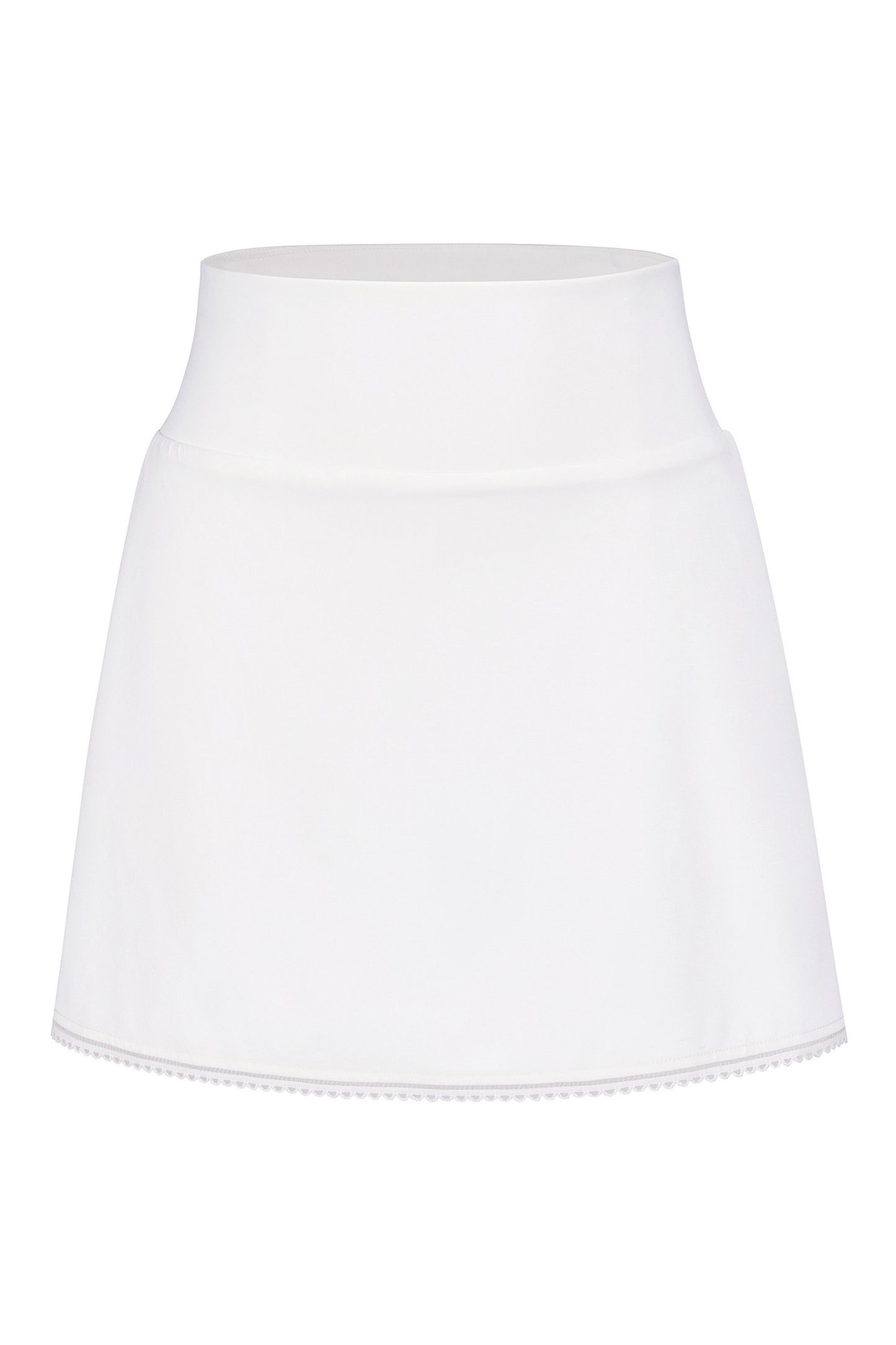 A-Line Elastic Waist Tennis Short Skirt