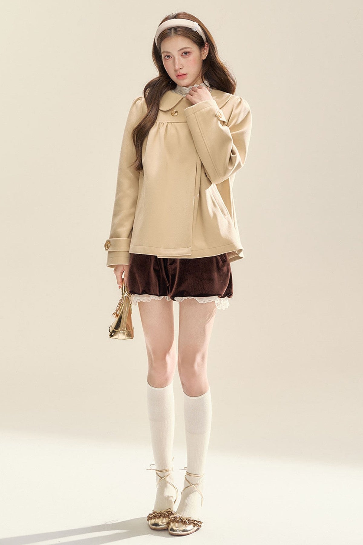 Retro Doll Collar Jacket