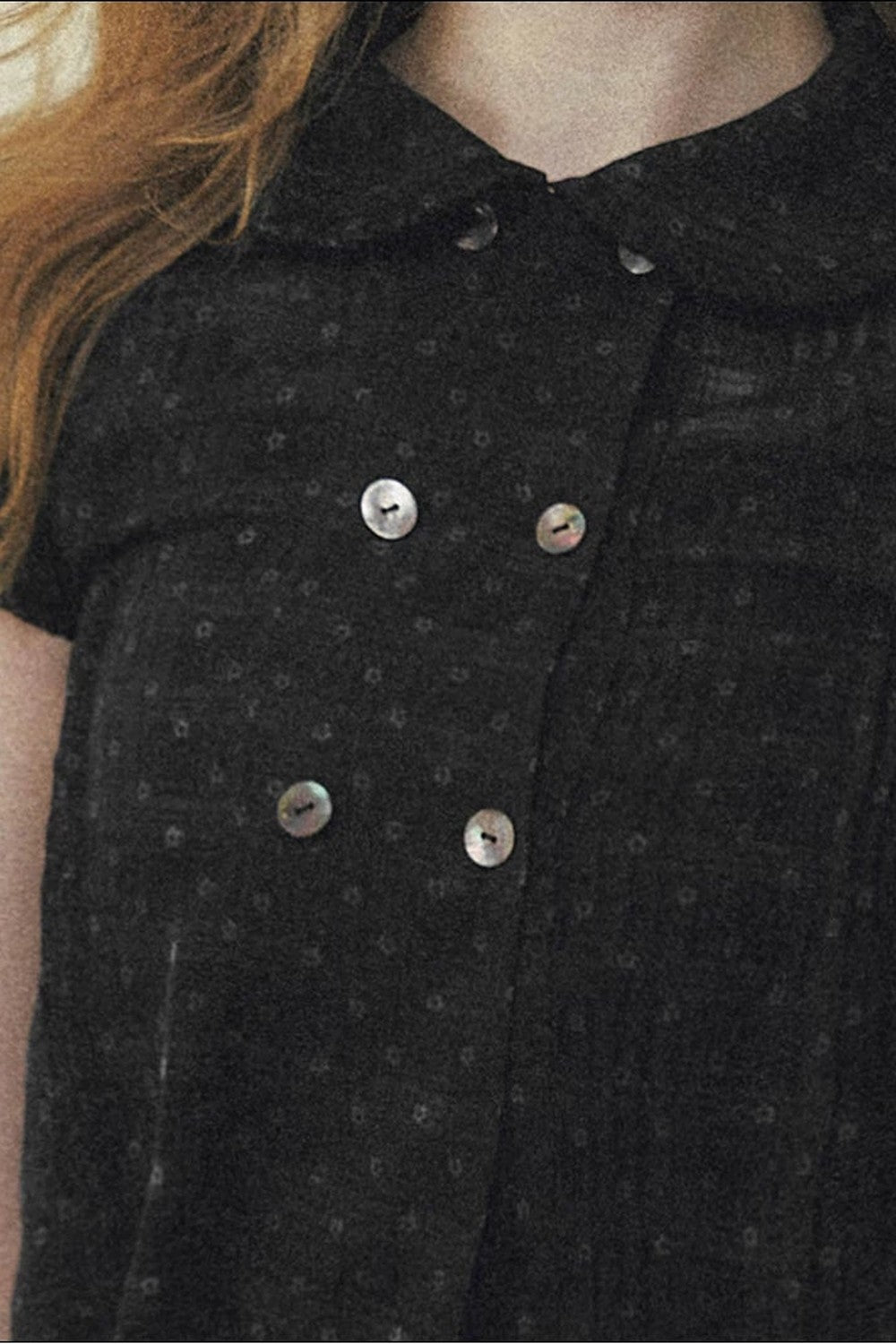 Ivory Doll Collar Blouse