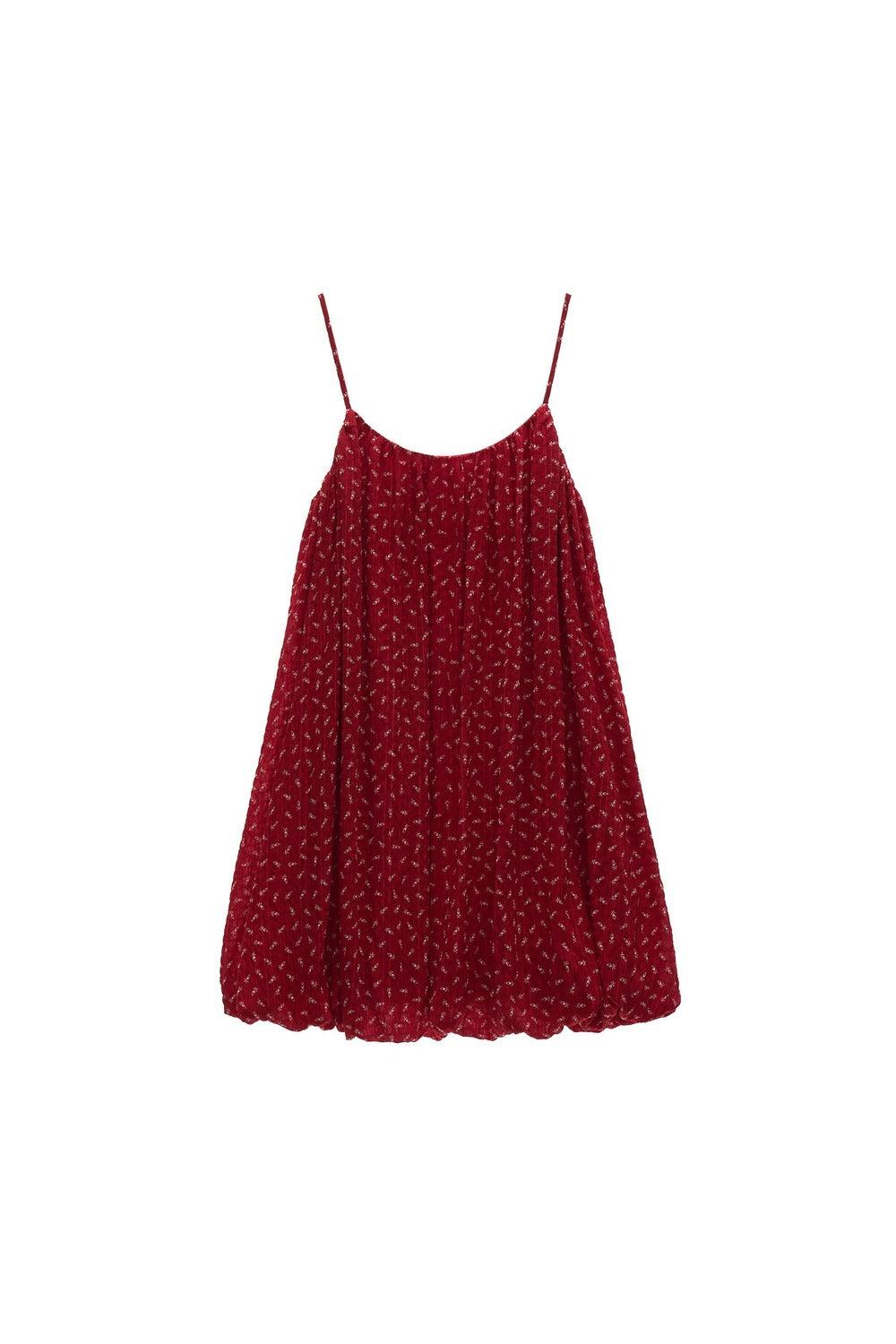 Retro Floral Suspender Dress Set-Up