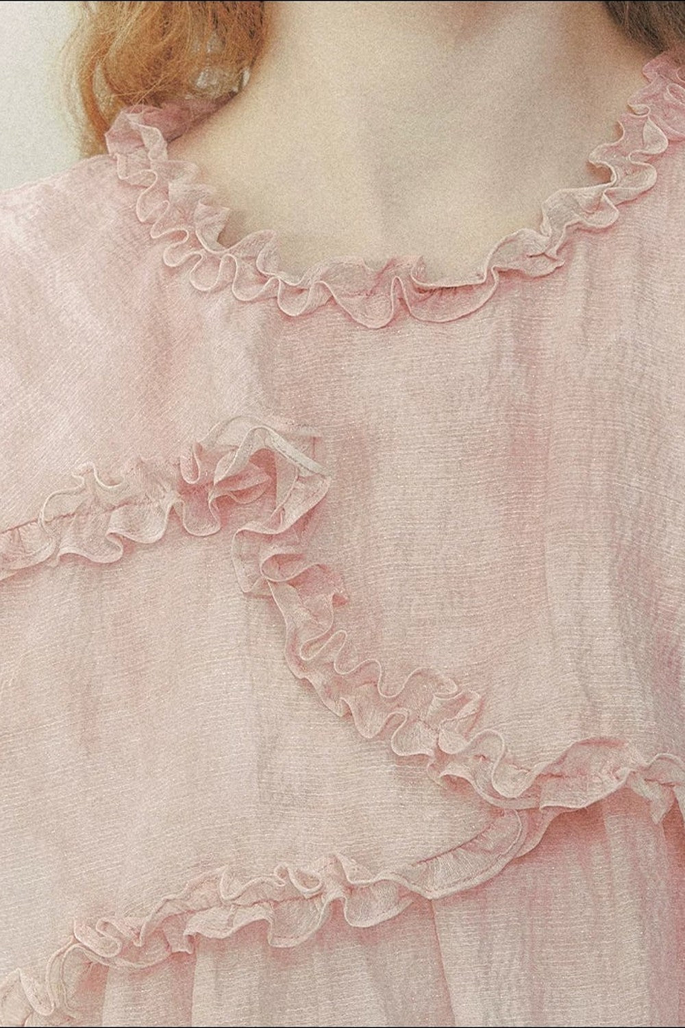 Pink Mist Layered Dress