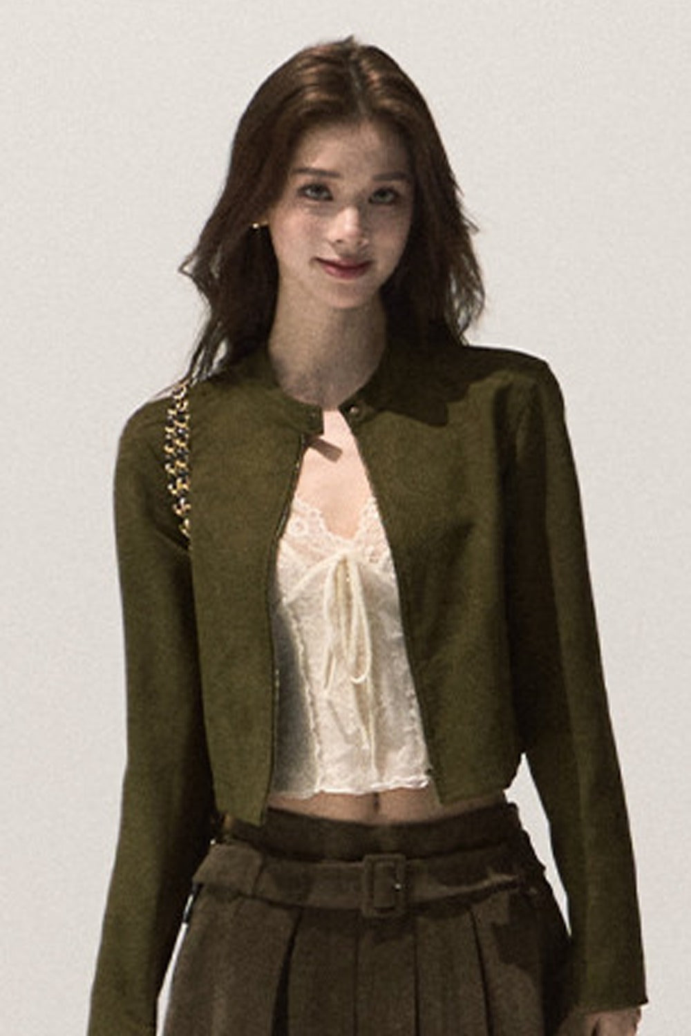 Retro Suede Short Jacket