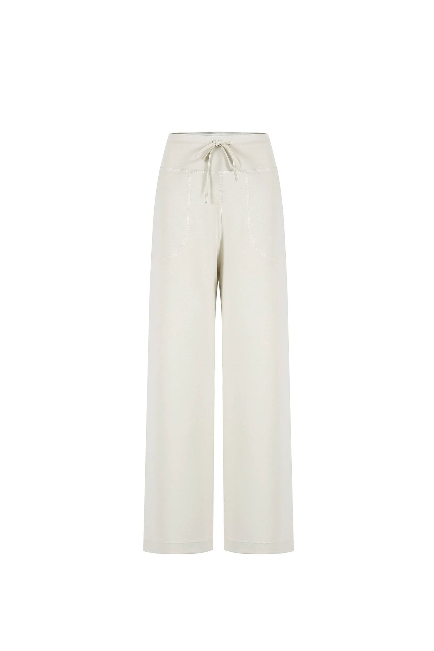 Hose mit hoher Taille und Kordelzug