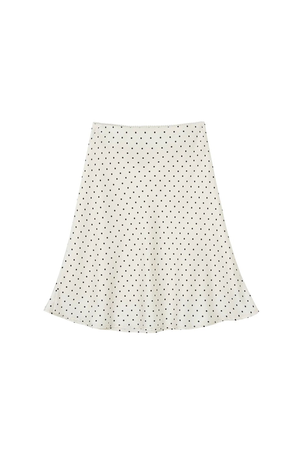 French Polka Dot Blouse & Skirt Set-Up