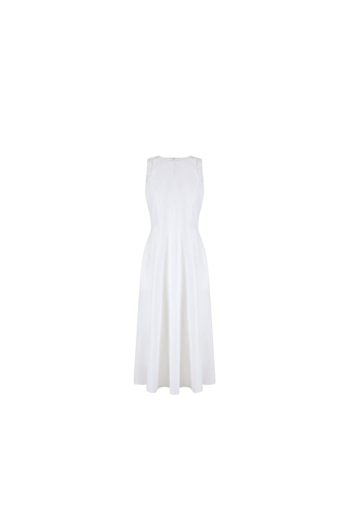 Lace Splicing A-Line Dress