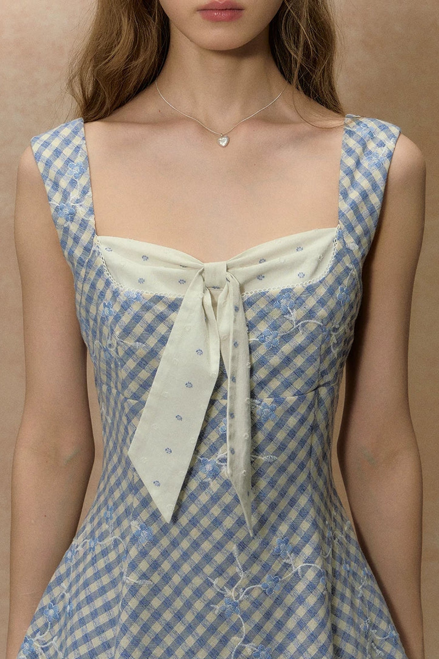 Sea Salt Plaid Dress