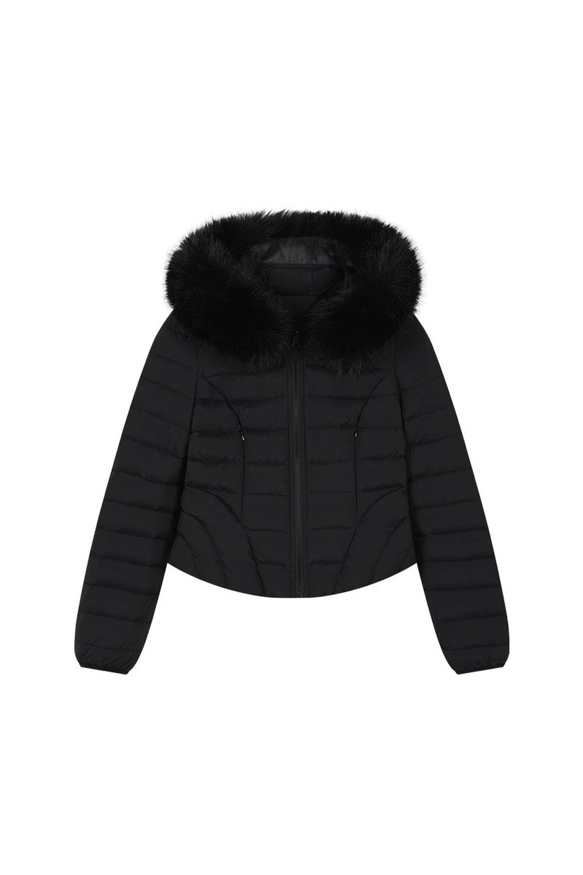 Fur Collar Short Down Jacket