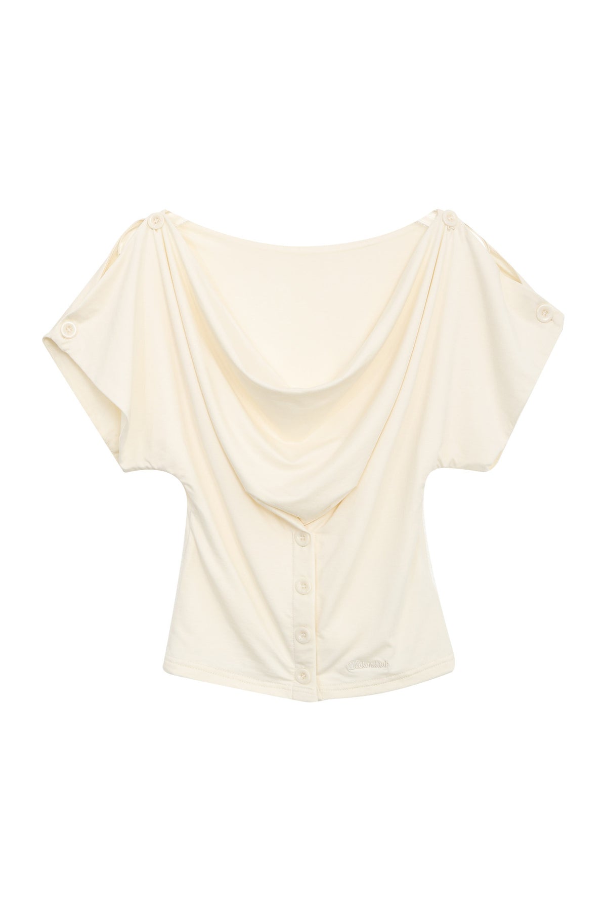 French Swing Collar Single-Breasted Blouse