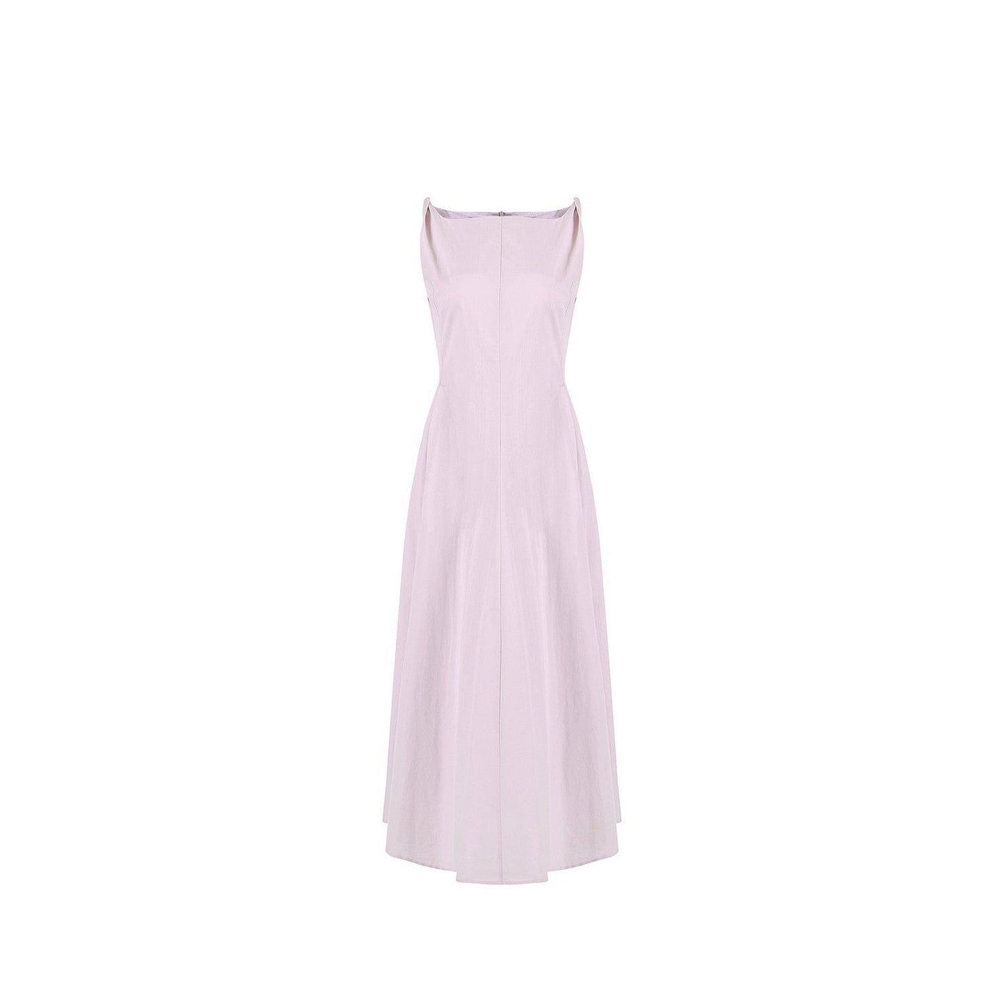 Square-Neck A-Line Dress