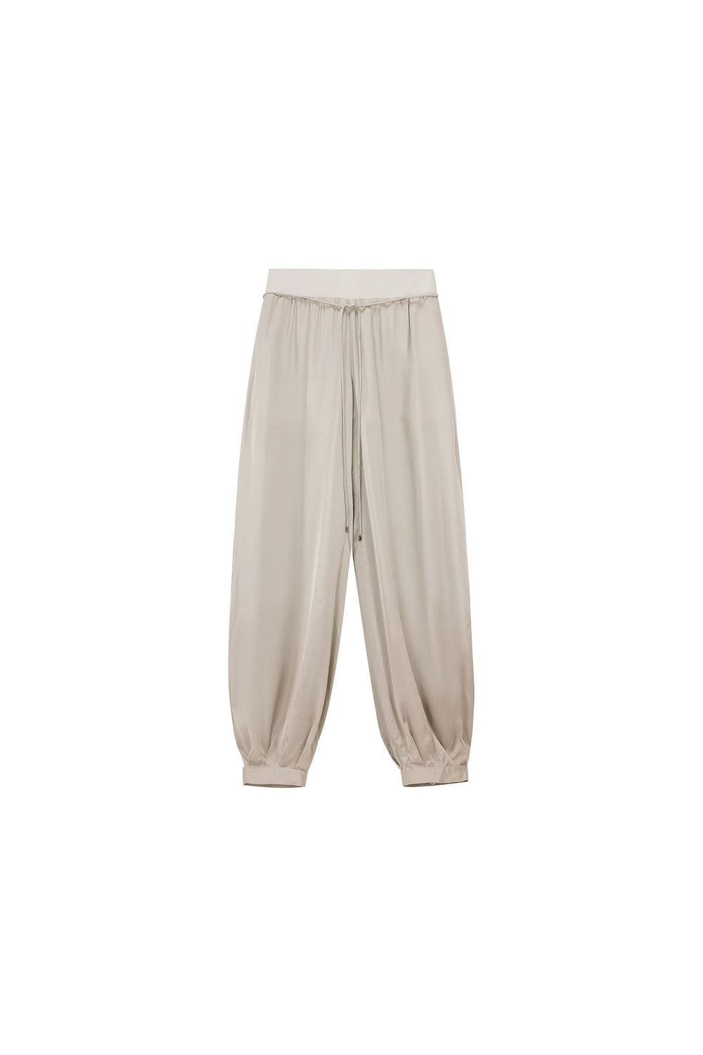 Silk Satin French Pants