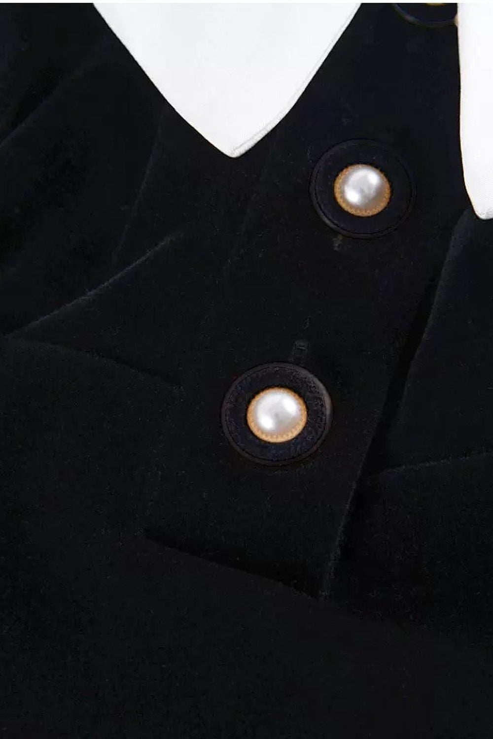 Black Velvet Ballet Dress