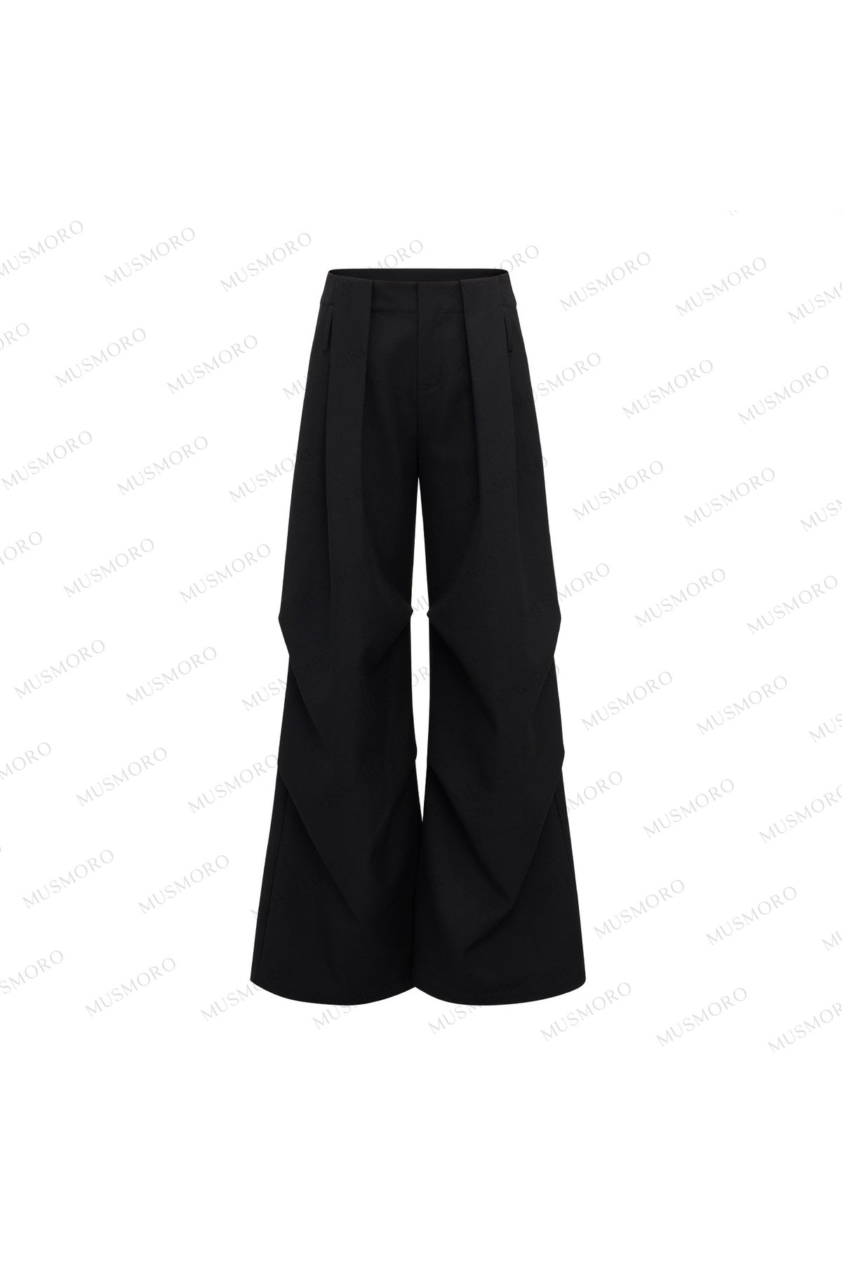 Loose Wide-Leg Trousers