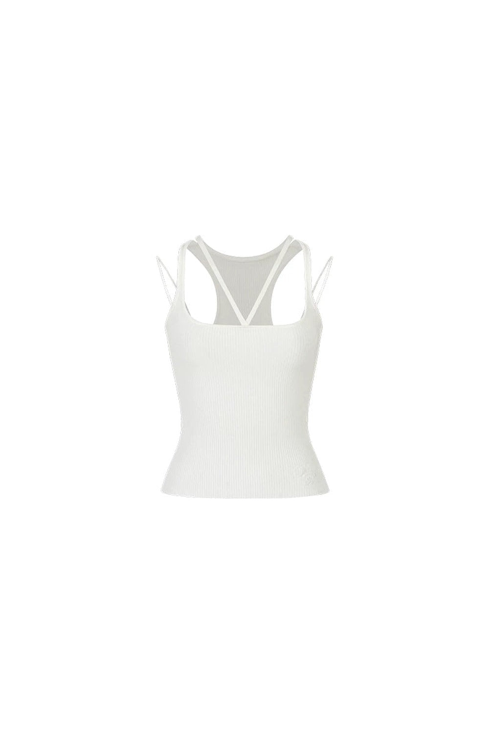 Camisola de punto con múltiples tirantes