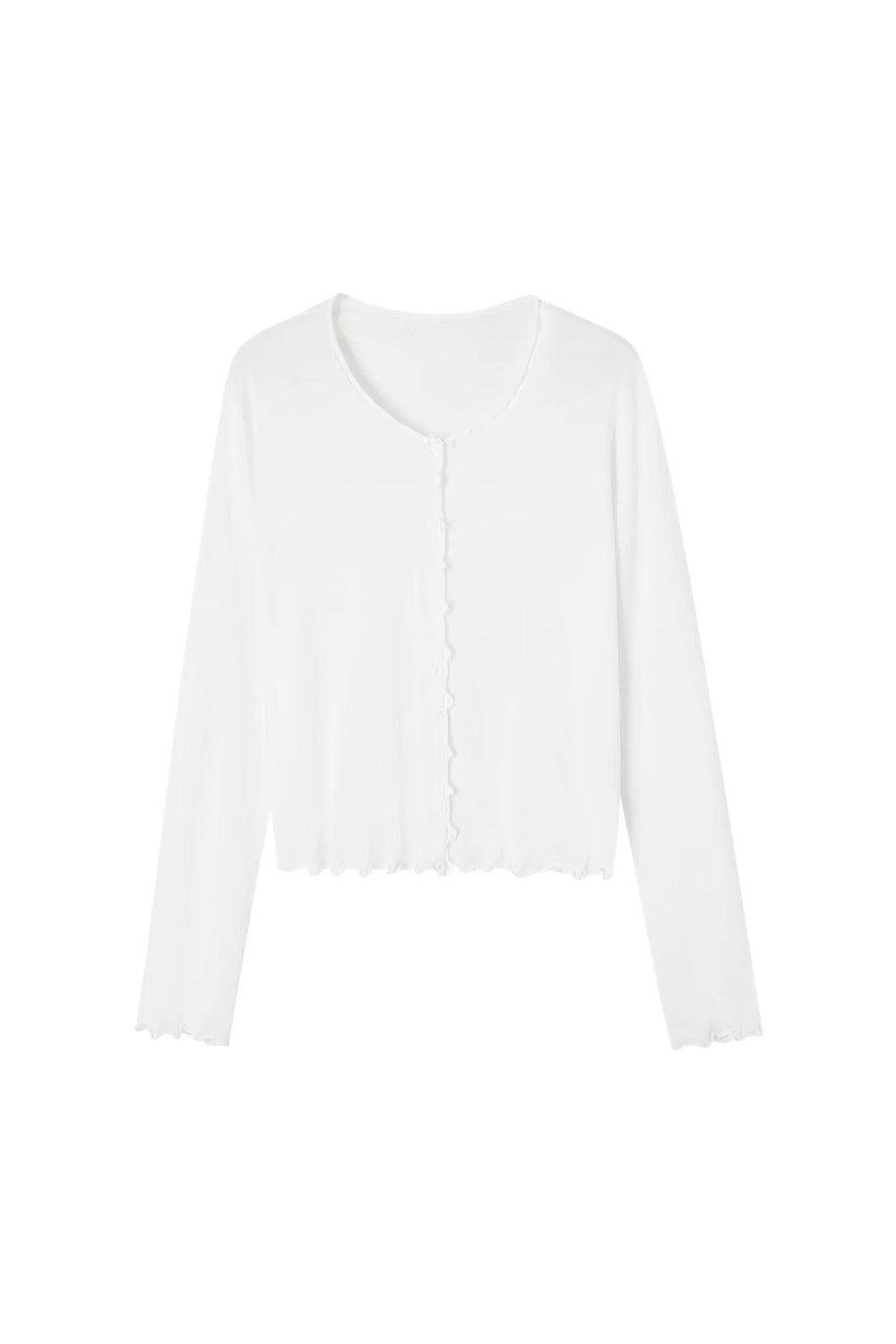 Mercerized Ultra-Thin Cardigan