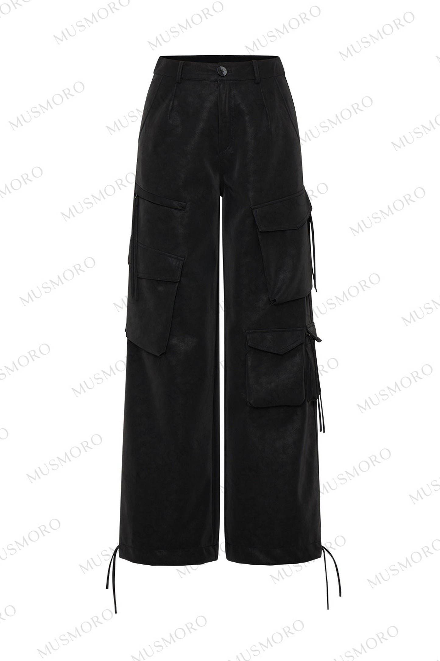 Heavy-Duty Leather Workwear Pants