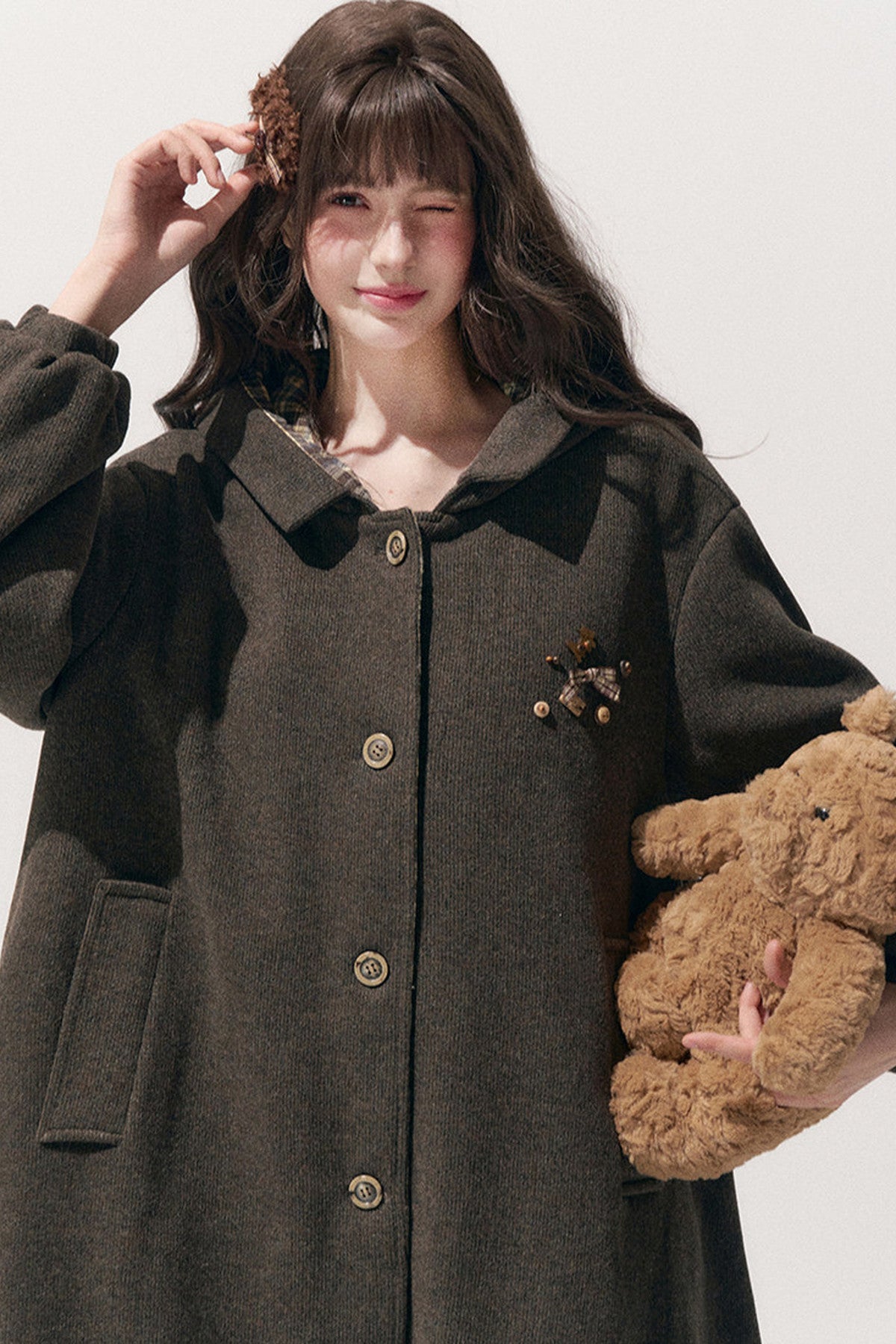Brown Woolen Coat