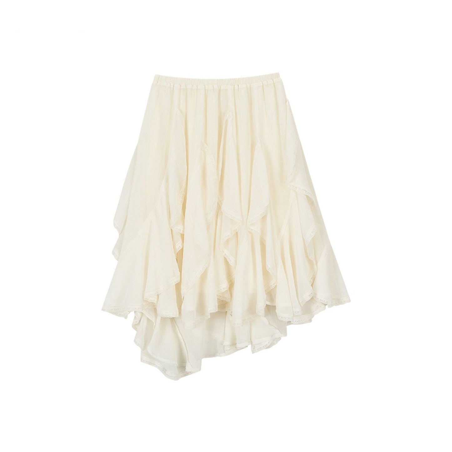 Conjunto de camisola y falda de gasa