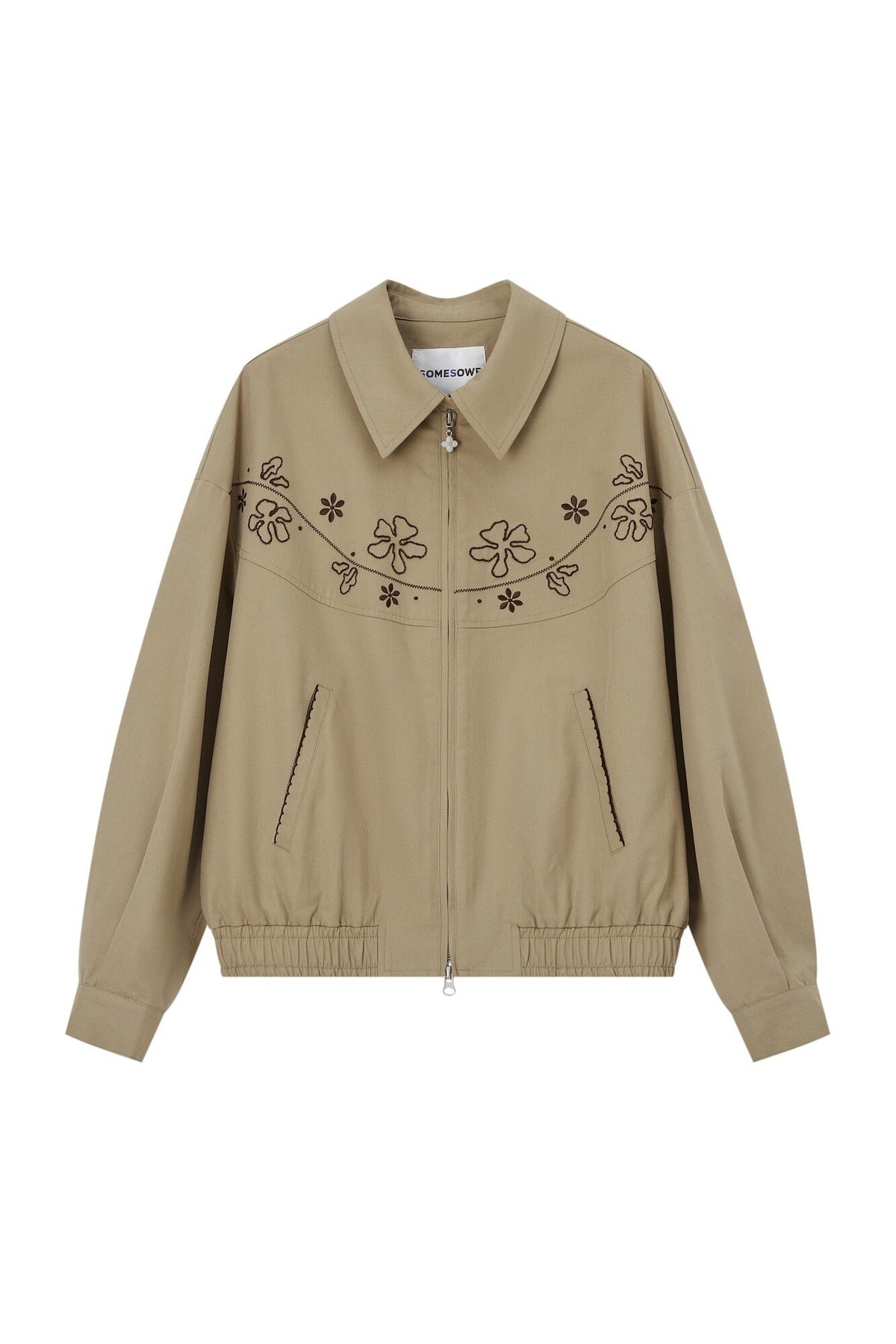 Floral Embroidered Jacket