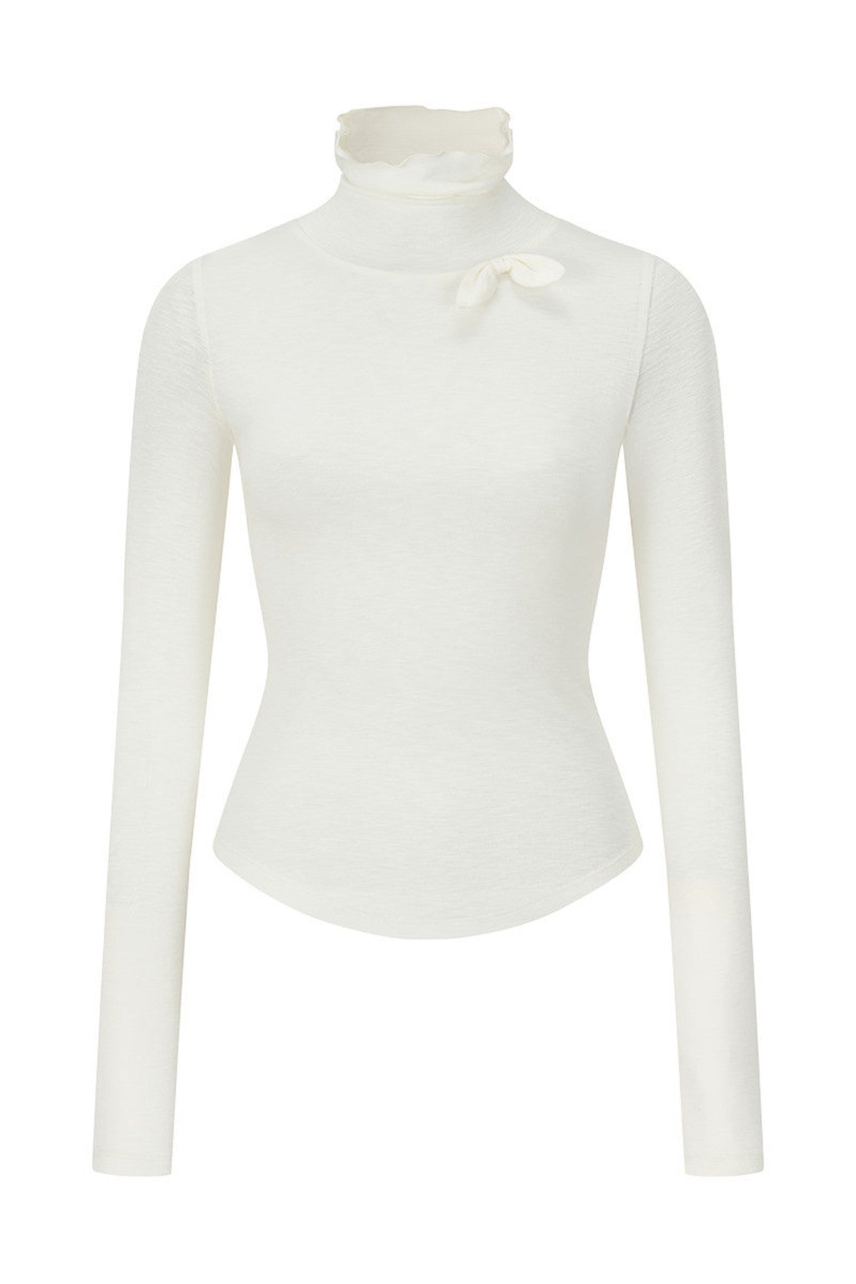 X-Line 3D Bow Tencel Wool T-Shirt