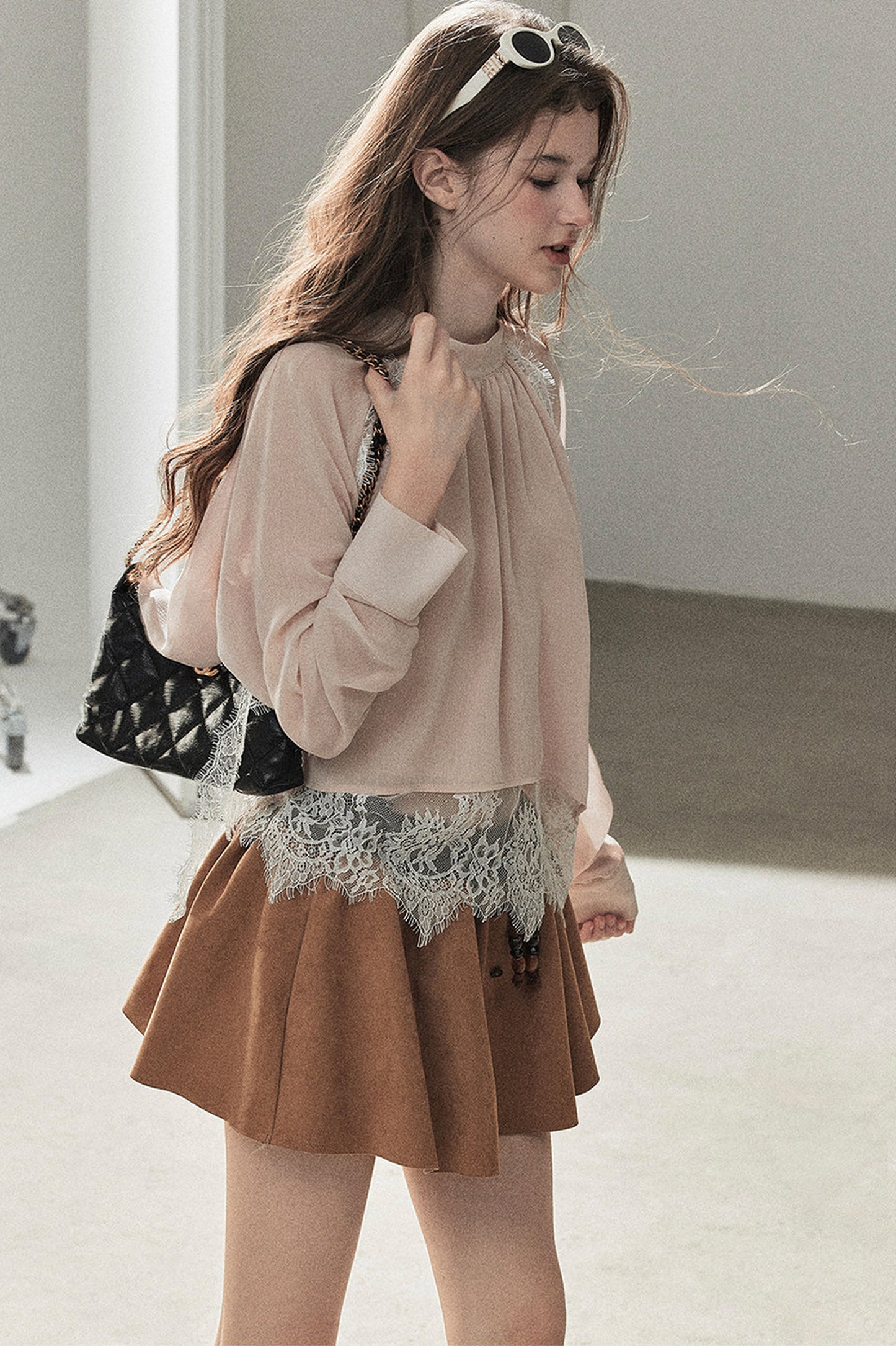 Evening Breeze A-Line Skirt