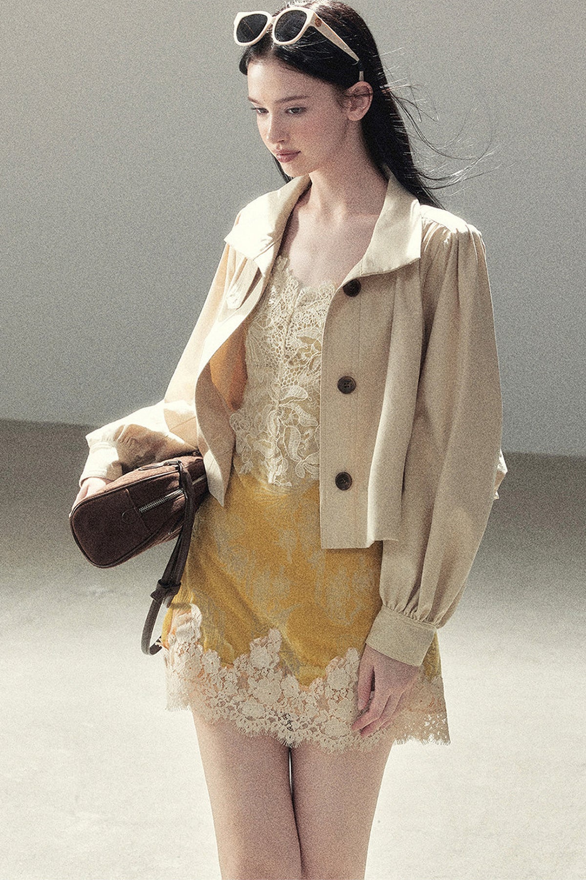 Barn Style Loose Short Jacket