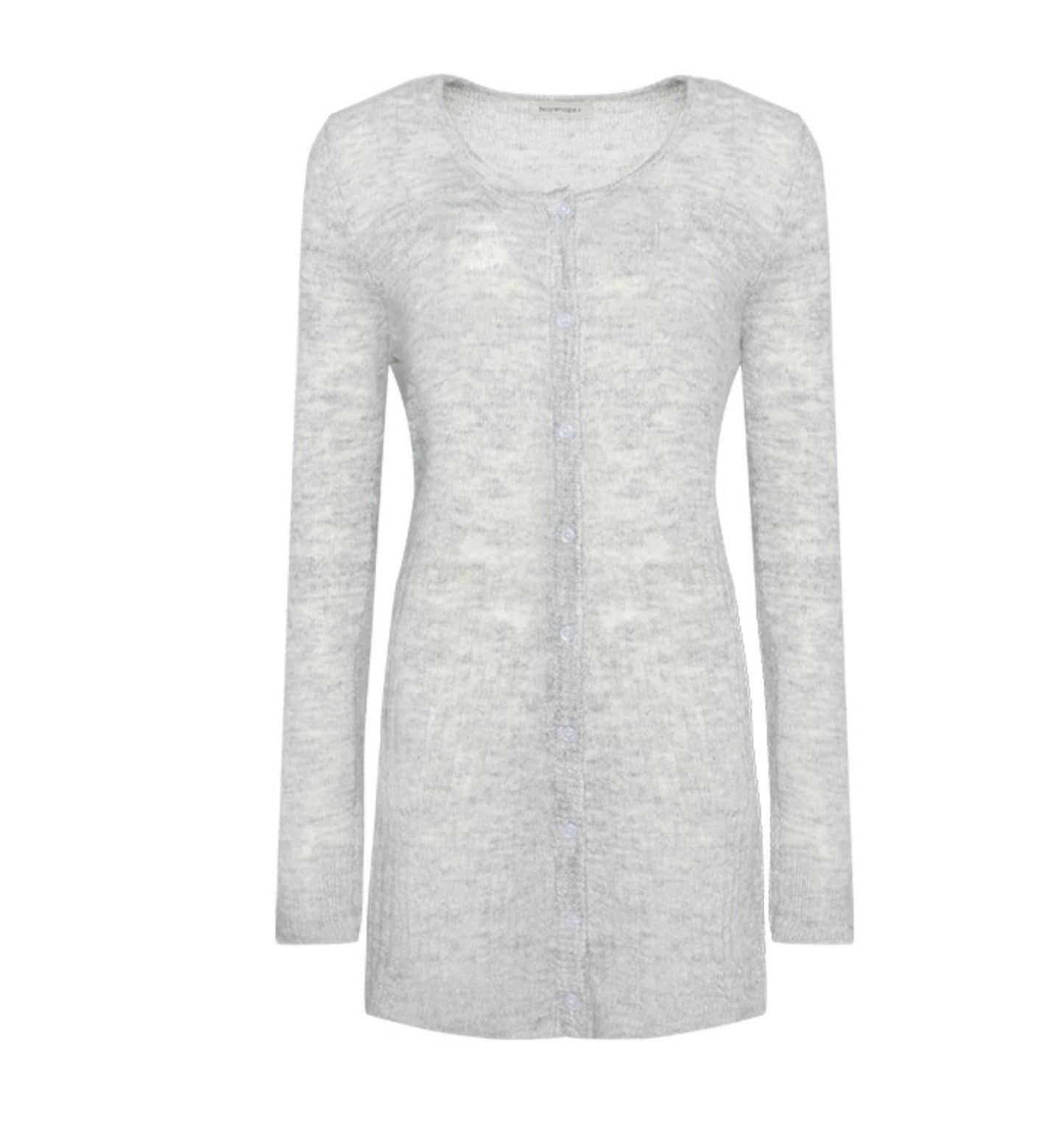 Star Jacquard Knit Cardigan Top