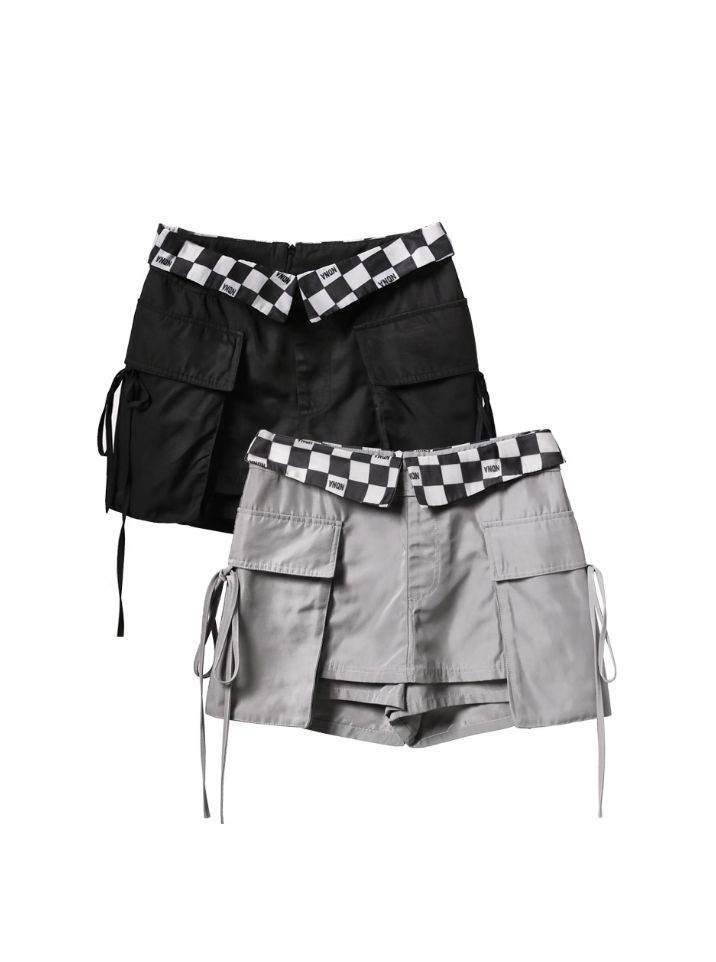 Waist Check Shorts Skirt