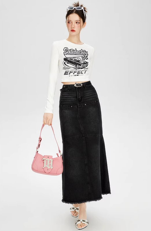 Short Tops à l'imprimé rétro Racing