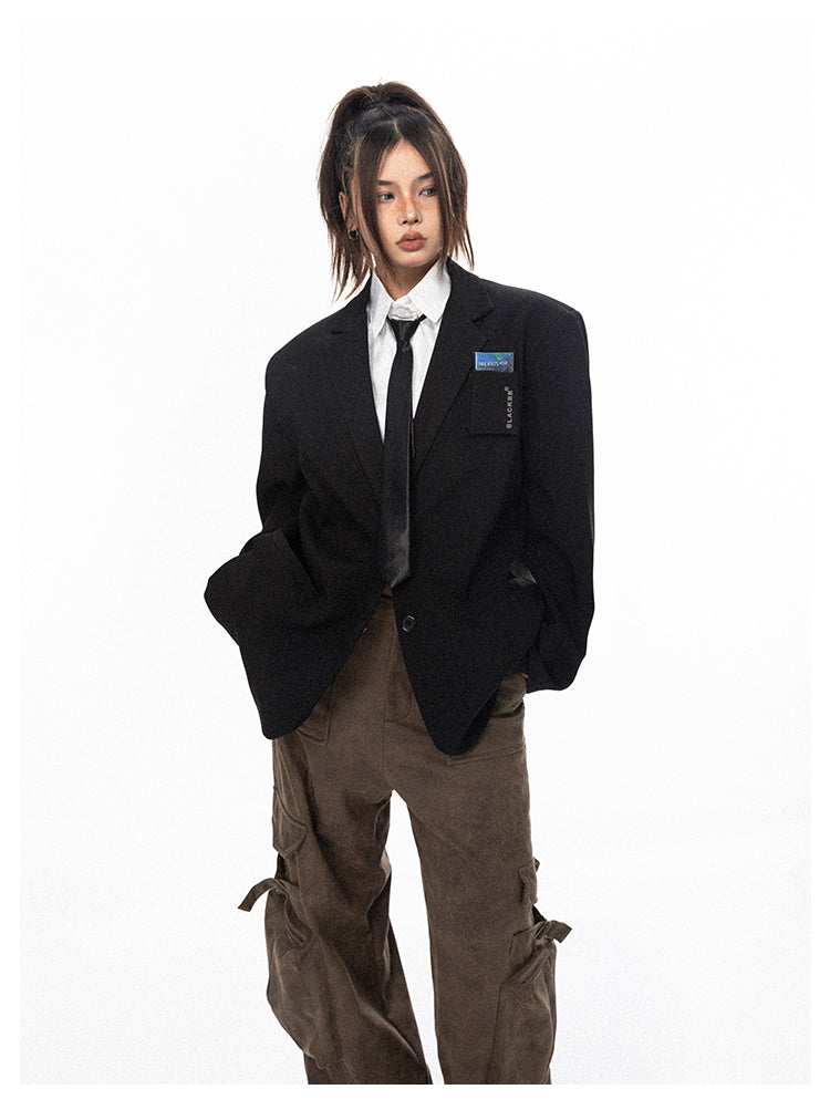 Niche Silhouette Three-dimensional Pocket Suit